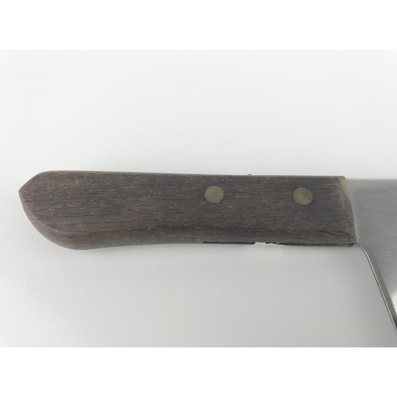 Kiwi Brand Mini Cleaver Knife Chopper Thai Made Stainless Steel Wood‎ Handle - Picture 5 of 13